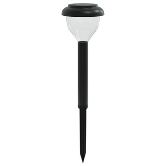 Tuinpadverlichting 4 st solar met grondpennen RGB en warmwit 3