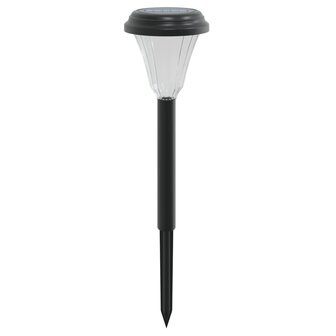Tuinpadverlichting 12 st solar met grondpennen wit 4