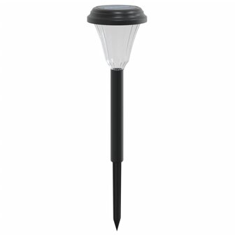 Tuinpadverlichting 12 st solar met grondpennen wit 5