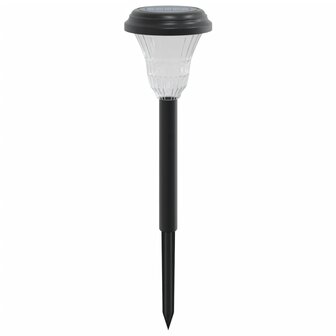Tuinpadverlichting 12 st solar met grondpennen wit 4