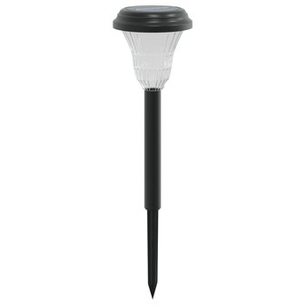 Tuinpadverlichting 12 st solar met grondpennen wit 5