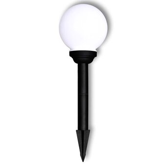 Tuinpadlampen 4 st met grondpin LED 15 cm 4