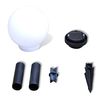 Tuinpadlampen 4 st met grondpin LED 15 cm 5