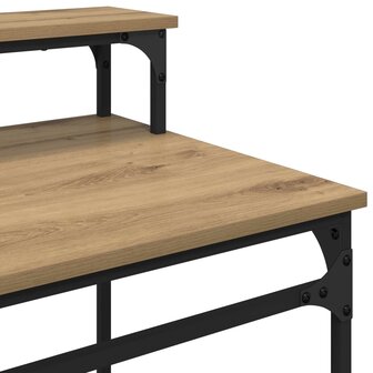 Bureau Artisan Eiken Bewerkt hout 100 x 50 x 90 cm 8