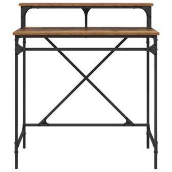 Bureau Oud Hout 80 x 50 x 90 cm Bewerkt hout 5