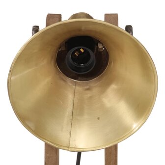 Bureaulamp 25 W E27 23x13x52 cm antiek messing 6