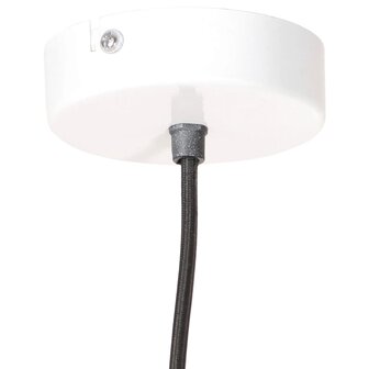 Hanglamp industrieel rond 25 W E27 19 cm wit 7