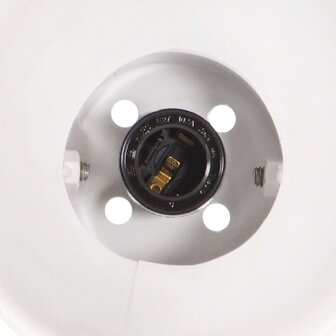 Wandlamp industrieel E27 45x25 cm wit 8