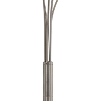 Lamp staand 5xE14 200 cm zilverkleurig  6