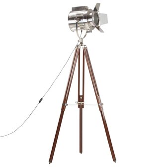 Vloerlamp driepoot 180 cm massief mangohout       2