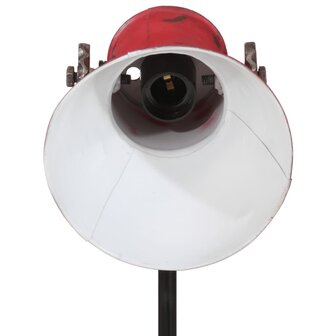 Vloerlamp 25 W E27 35x35x65/95 cm verweerd rood 7