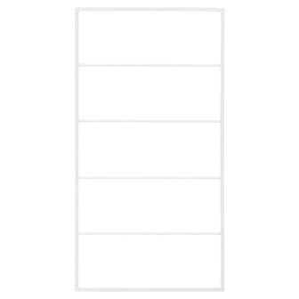 Handdoekenrek wit 60x10x116 cm staal 3