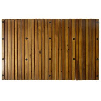 Badmat acaciahout 80 x 50 cm 3 stuks 4