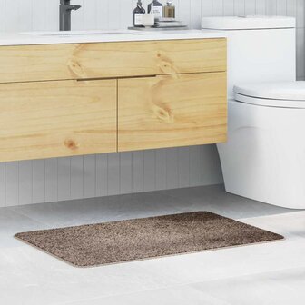 Antislip Badmat Bruin 60 x 90 cm PP 1