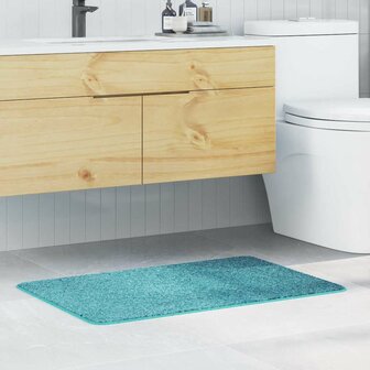 Antislip Badmat Turquoise 60 x 90 cm PP 1