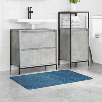 Antislip Badmat Blauw 60 x 90 cm PP 3
