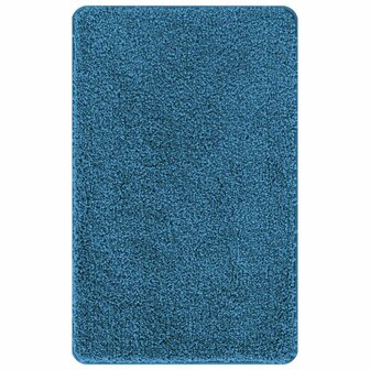 Antislip Badmat Set 3 pcs Blauw PP 4