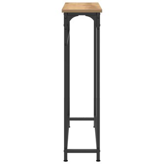 Wandtafel Artisan Eiken 75 x 19,5 x 75 cm Bewerkt hout 6
