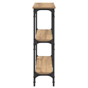 Wandtafel Artisan Eiken 75 x 22,5 x 75 cm Bewerkt hout 6