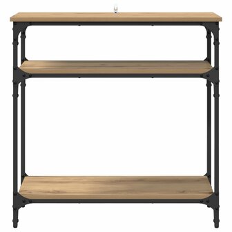 Wandtafel Artisan Eiken 75 x 29 x 75 cm Bewerkt hout 5