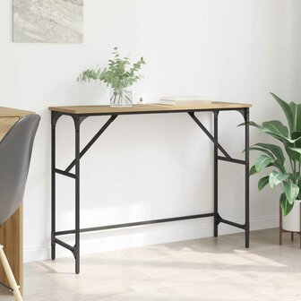 Wandtafel Artisan Eiken 100 x 32 x 75 cm Bewerkt hout 1