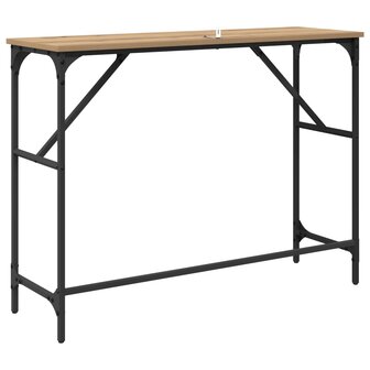 Wandtafel Artisan Eiken 100 x 32 x 75 cm Bewerkt hout 7