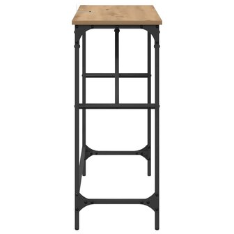 Wandtafel Artisan Eiken 75 x 32 x 75 cm Bewerkt hout 6