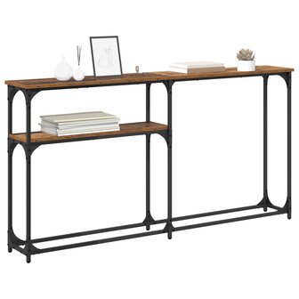 Wandtafel Oud hout 145x22.5x75cm Bewerkt hout 3