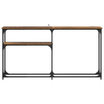 Wandtafel Oud hout 145x22.5x75cm Bewerkt hout 5