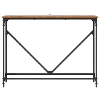 Wandtafel Oud Hout 102 x 23 x 75 cm Bewerkt hout 5