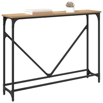 Wandtafel Artisan Eiken 102 x 23 x 75 cm Bewerkt hout 3