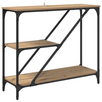 Wandtafel Artisan Eiken 88,5 x 30 x 75 cm Bewerkt hout 2