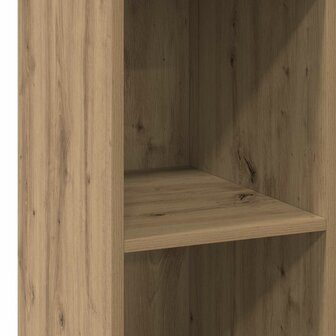 Hoge kast Artisanaal eiken 30 x 41 x 124 cm Bewerkt hout 5