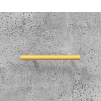 Hoge kast 69,5x31x115 cm bewerkt hout betongrijs 9