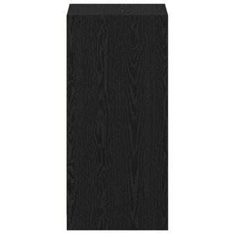 Kledingkast met plank met opslag Zwart Eiken 41 x 48 x 102 cm 6