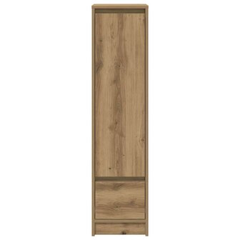 Highboard 29,5x34x119,5 cm spaanplaat eikenkleurig eikenkleurig 6