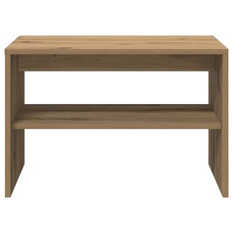 Tv-meubel 60x40x40 cm bewerkt hout artisanaal eikenkleur 5