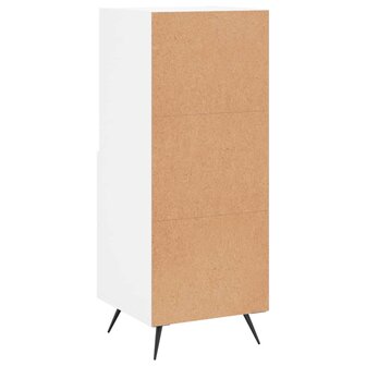 Dressoir 34,5x34x90 cm bewerkt hout wit 8