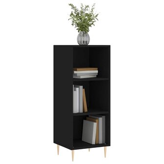 Dressoir 34,5x32,5x90 cm bewerkt hout zwart 3