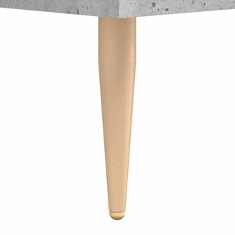 Dressoir 34,5x32,5x90 cm bewerkt hout betongrijs 7