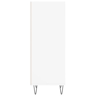 Dressoir 34,5x32,5x90 cm bewerkt hout wit 5