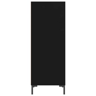 Dressoir 34,5x32,5x90 cm bewerkt hout zwart 5