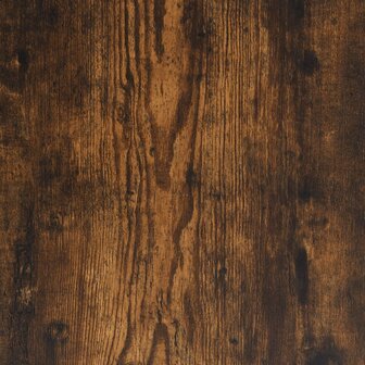 Dressoir 34,5x32,5x90 cm bewerkt hout gerookt eikenkleurig 8