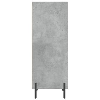 Dressoir 34,5x32,5x90 cm bewerkt hout betongrijs 5