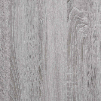 Dressoir 34,5x32,5x90 cm bewerkt hout grijs sonoma eikenkleurig 8