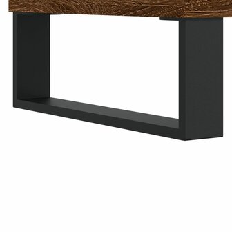 Dressoir 34,5x32,5x90 cm bewerkt hout bruin eikenkleur 7