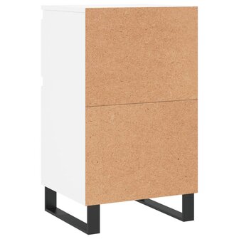 Dressoir 40x35x70 cm bewerkt hout wit 8