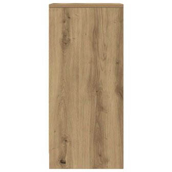 Dressoir 29,5x34x76 cm bewerkt hout artisanaal eikenkleur 7