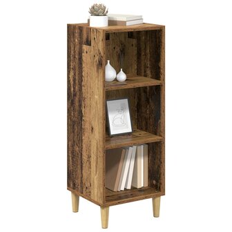 Dressoir Oudhout 34,5 x 32,5 x 90 cm Bewerkt hout 3