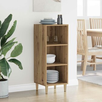 Dressoir Artisan Eiken 34,5 x 32,5 x 90 cm Bewerkt hout 4